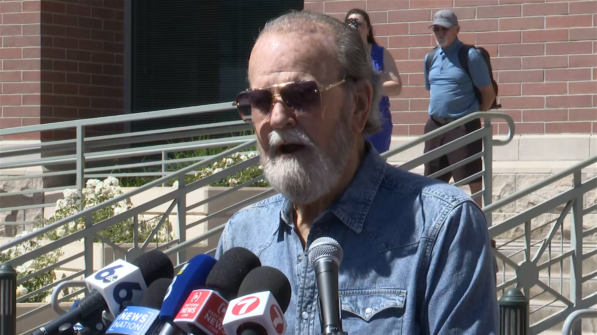 Larry Woodcock speaks Thursday afternoon after Chad Daybell is found guilty of murder of their grandson JJ Vallow.